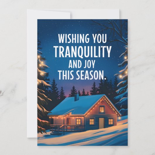 Joy The Season - Kerstkaart (Voorkant)