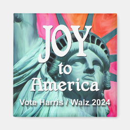 Joy to America Harris Walz Magneet