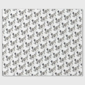 Joy to the Squirrels Holiday Cadeaupapier (Vlak)