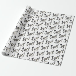 Joy to the Squirrels Holiday Cadeaupapier
