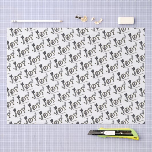 Joy to the Squirrels Holiday Tissuepapier (Craft)