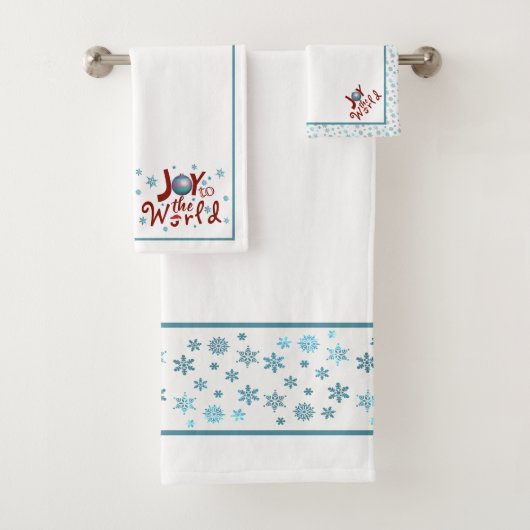Joy To The World Bad Handdoek (Insitu)