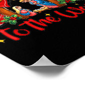 Joy To The World Christian Christmas Coquette Oh H Poster (Hoek)