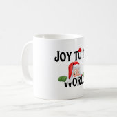 Joy to the World Christmas Art Print - mokken (Voorkant links)