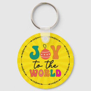Joy to the World - Christmas Design-50835 Sleutelhanger