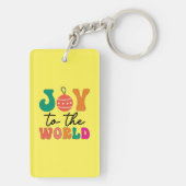 Joy to the World - Christmas Design-50835 Sleutelhanger (achterkant)