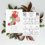 Joy to the World Christmas Rustic 2026 Calendar Feestdagenkaart