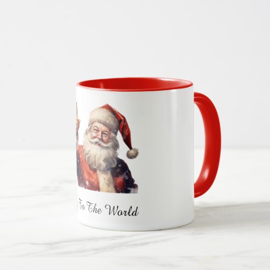 Joy To The World Coffee Mug For All Mok (Voorkant rechts)