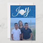 Joy to the World Fotocollage Kerst Kaart (Voorkant)