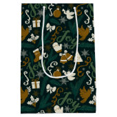 Joy to the World - Geschenktas Medium Cadeauzakje (Achterkant)