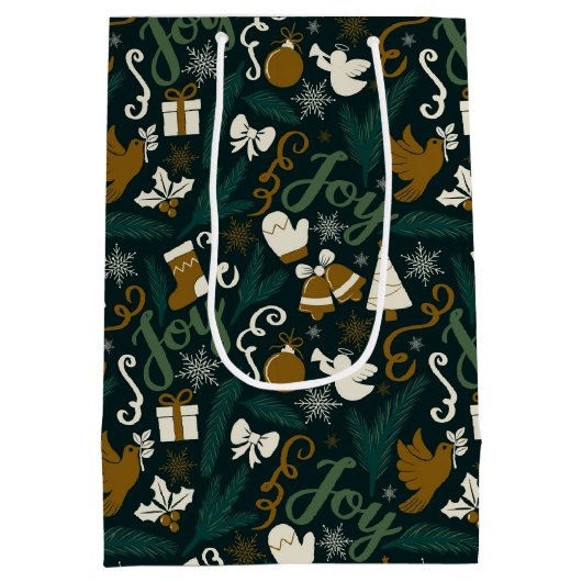 Joy to the World - Geschenktas Medium Cadeauzakje (Achterkant)