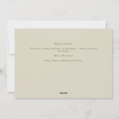 Joy to the World Handwriting Religieuze Kerst Feestdagenkaart (Achterkant)