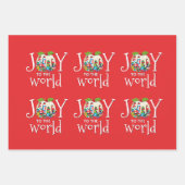 JOY TO THE WORLD INPAKPAPIER VEL (Voorkant 3)