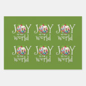 JOY TO THE WORLD INPAKPAPIER VEL (Voorkant 2)