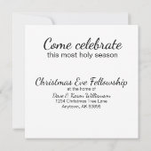 Joy to the World Jerusalem Kaart (Achterkant)