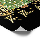 Joy To The World Jesus Christian Christmas Xmas Tr Poster (Hoek)