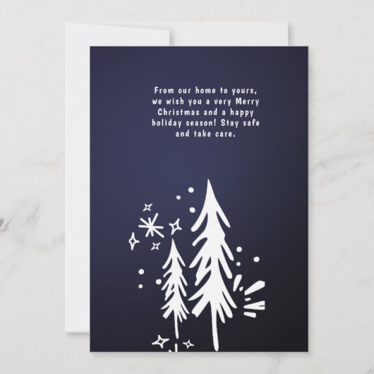 Joy to the World Kerst Kaart Vakantie Kaart (Achterkant)