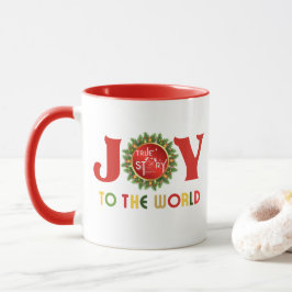 Joy to the World Kerstmis Wreath Mok