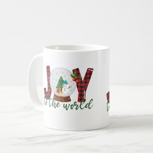 Joy To The World Koffiemok (Voorkant links)