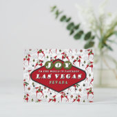 JOY to the World Las Vegas Briefkaart (Staand voorkant)