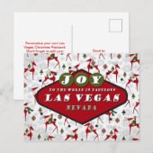 JOY to the World Las Vegas Briefkaart (Voorkant / Achterkant)
