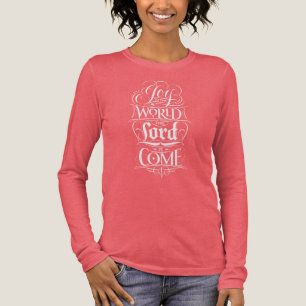 Joy to the World Lord Religious Kerstalk Tri-Blend Shirt