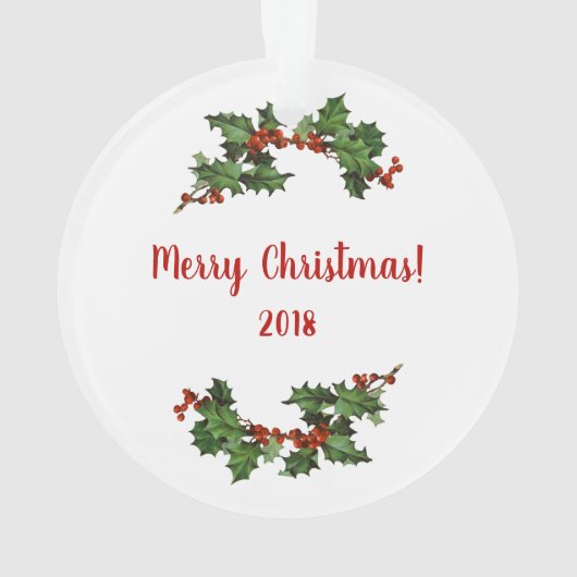 Joy To The World Ornament (achterkant)