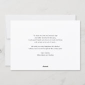 Joy to the World Quote Rustic Burnt Orange Photo Feestdagenkaart (Achterkant)