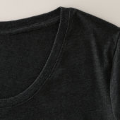 Joy to the World - Religieuze kerstkalligrafie Grote Maat T-shirt (Detail - kraag)