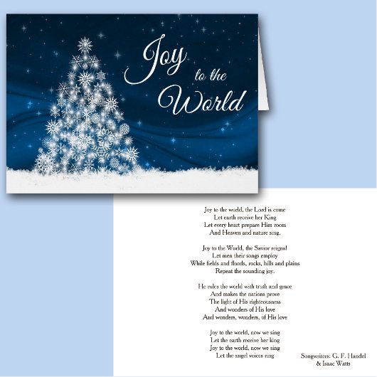 Joy to the World Songtekst van de Kaart