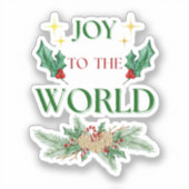 Joy To The World Sticker (Voorkant)