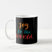 Joy To The World T Shirt Koffiemok (Links)