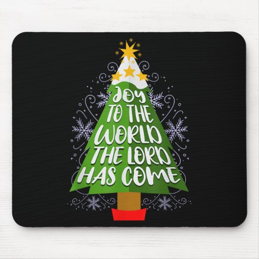 Joy To The World The Lord Has Come Christian Chris Muismat (Voorkant)