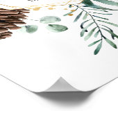 Joy to the World, vakantiekunst, kerstmis Poster (Hoek)