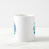 "Joy to the World"-Wereldbol, Kerstmis, aangepast Koffiemok (Center)