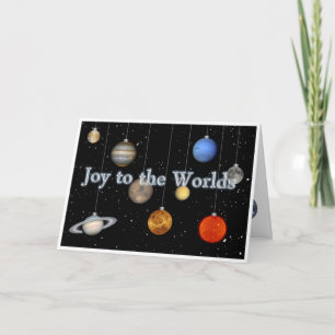 Joy to the Worlds Wenskaart Feestdagen Kaart