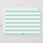 Joy to World Foto met kerstfeestdag Aqua Blue Feestdagenkaart (Achterkant)