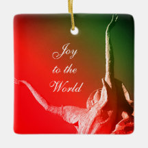 "Joy to world"/"The Lord has come", rode engel