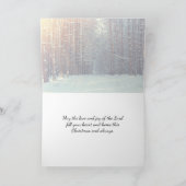 Joy to World the Lord is gekomen, Kerstmis Feestdagen Kaart (Binnen)