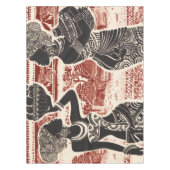  Joy Tribal African Women Village Tafelkleed (Voorkant)