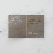 Joy! Trio van de Waterverf van kaarsen Sparkle Feestdagen Kaart (Binnen)