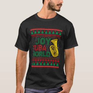 Joy Tuba Wereld Lelijke Muziek T-shirt