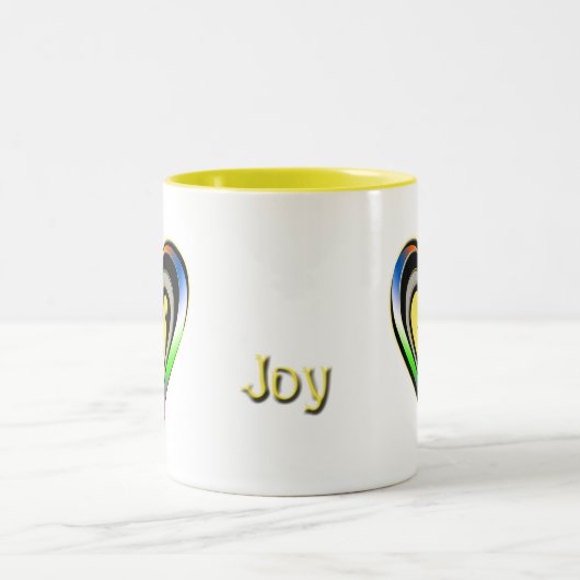 Joy Tweekleurige Koffiemok (Center)
