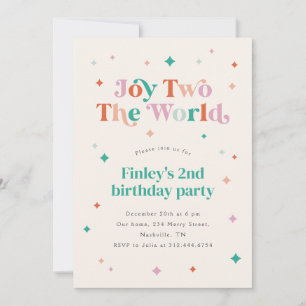 Joy Two: het tweede verjaardagsfeest ter wereld Kaart