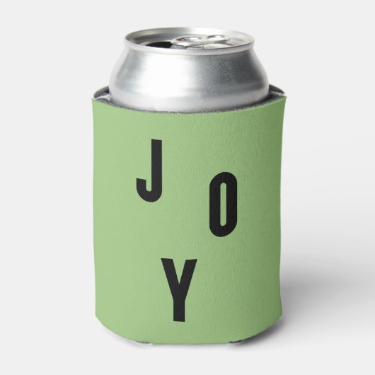 Joy typography blikjeskoeler (Blikje Voorkant)