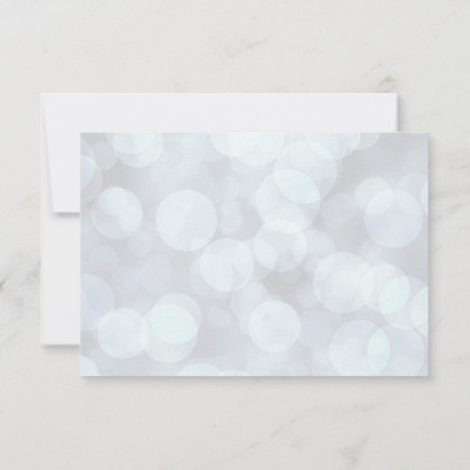 Joy Typography | Christmas Llama RSVP (Achterkant)