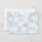 Joy Typography | Christmas Llama RSVP Kaartje (Achterkant)