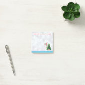 Joy Typography | Kerst Llama Post-it® Notes (Kantoor)