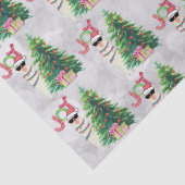 Joy Typography | kerstlamapatroon Tissuepapier (Detail)