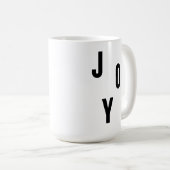 Joy typography koffiemok (Voorkant rechts)